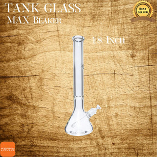 TANK Glass Bong MAX Beaker 18 Inch 9 mm