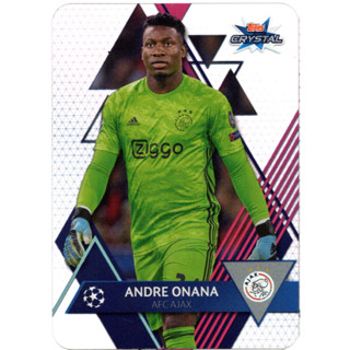 1 x Andre Onana Rookie Card #26 Topps CRYSTAL 2019/20 cards