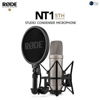 Rode NT1 5th Generation Studio Condenser Microphone - Sliver ศูนย์ไทย 2 ปี