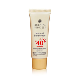 กันแดดผสมรองพื้น Natural Sunscreen Tinted Mousse SPF 40 PA++++