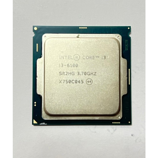 CPU Intel Core i3 6100 3.7GHz (GEN6) Socket 1151 (ราคาเฉพาะตัว CPU)