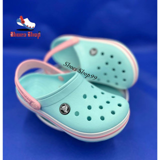 พร้อมส่ง !!! รองเท้าลำลองแฟชั่น เด็ก สไตล์ Crocs Crocband Clog Kid (Unisex)