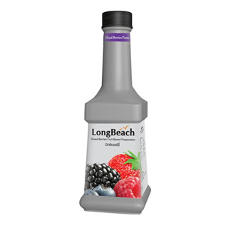 LongBeach Mixed Berries Puree ลองบีชเพียวเร่มิกซ์เบอร์รี่ 900 ml.