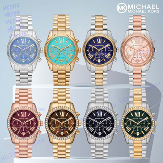 นาฬิกา MICHAEL KORS นาฬิกาข้อมือผู้หญิง แบรนด์เนมของแท้ รุ่นMK7219 MK7217 นาฬิกาข้อมือ MICHAEL KORS นาฬิกากันน้ำ