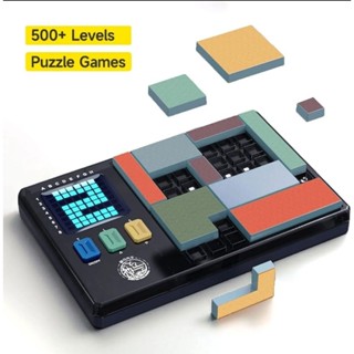 ขายส่ง ✨️Smart Logical Thinking Jigsaw Puzzle Electronic IA IQ Puzzle Machine เกมส์ไอคิว 500 + ตลุยด่าน