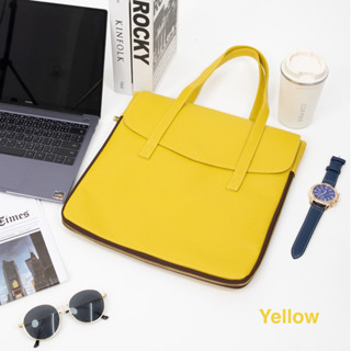 Laptop Bags size 13” unisex💛 สีเหลือง | Yellow