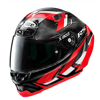 หมวกกันน็อค X-LITE X-803 RS ULTRA CARBON MOTO MASTER RED CARBON 051