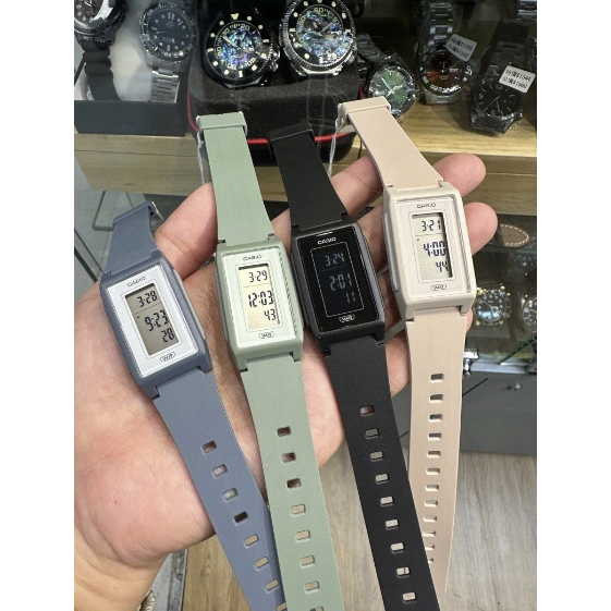 แท้ศูนย์ CASIO  (กล่องฟ้า) นาฬิกาข้อมือ GENERAL รุ่น LF-10WH-1DF  LF-10WH LF-10 ประกันศูนย์ 1 ปี รูปที่ 4