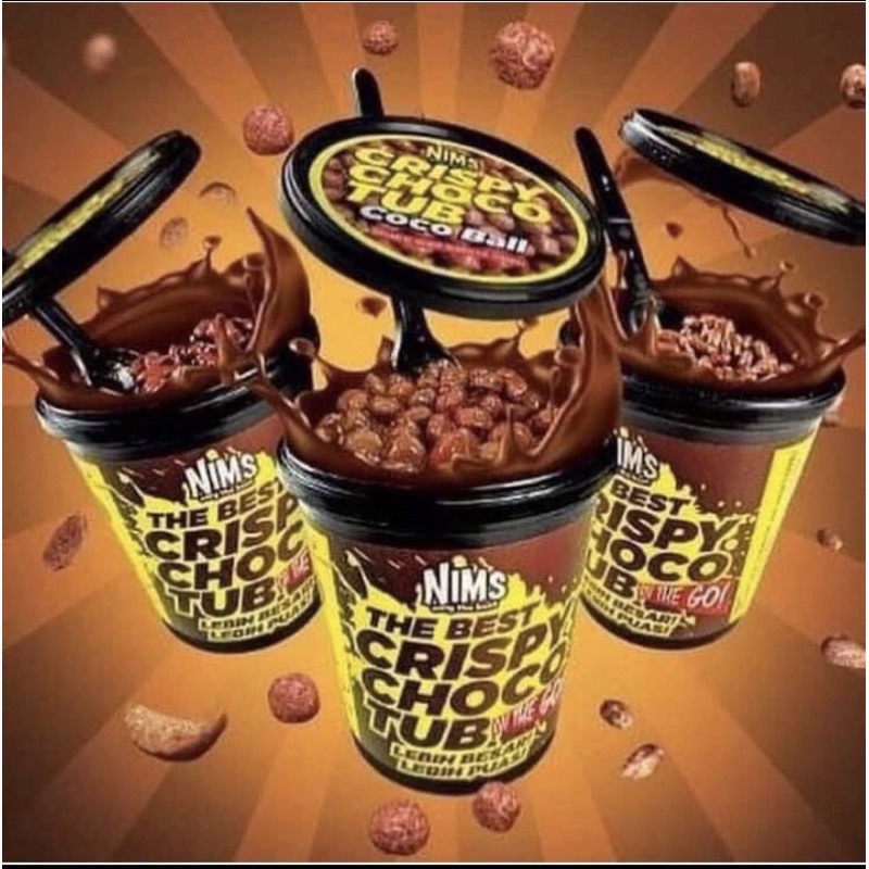 Nims Crispy โกโก้ช๊อคโกแลตพรีเมี่ยม ขนาด 250 กรัม