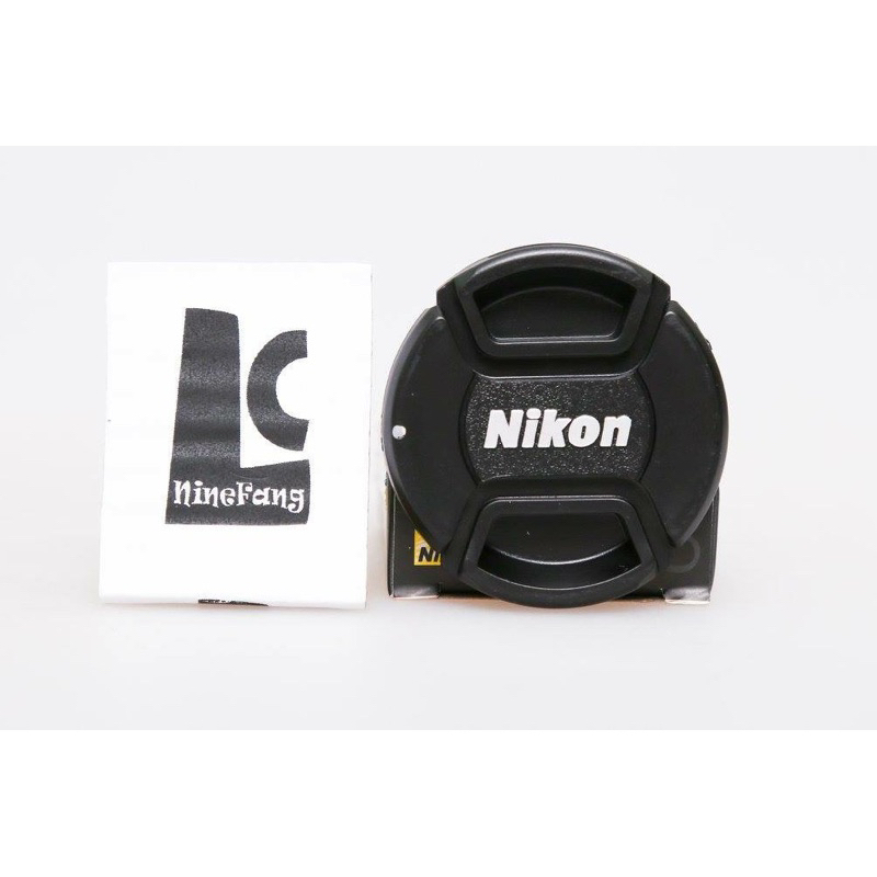ฝาปิดหน้าเลนส์ Lens cap for Nikon มีหลายไซส์ : 52mm / 55mm / 58mm / 62mm / 67mm / 72mm / 77mm / 82mm