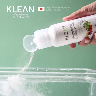แพ็ค 2 ขวด✨ KLEAN ผงล้างผักและผลไม้ Food Grade จากเปลือกหอยเชลล์โฮตาเตะ วัตถุดิบจากญี่ปุ่น