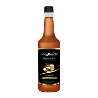 LongBeach Brown Sugar Syrup ลองบีชบราวน์ชูก้าไซรัป 740ml.