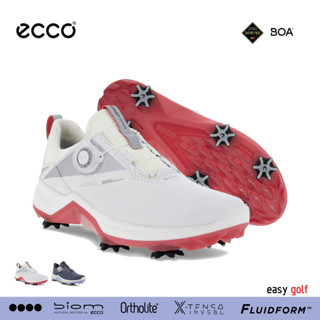 ECCO  BIOM G5 BOA WOMEN ECCO GOLF GOLF SHOES รองเท้ากอล์ฟผู้หญิง รองเท้ากีฬาหญิง รุ่น สีเทา AW22