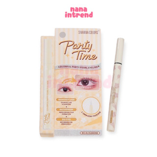 HF938 ซีเวนน่า คัลเลอร์ส คัลเลอร์ฟูล พาร์ทที เพิร์ล อายไลเนอร์ Sivanna Colors Colorful Party Pearl Eyeliner