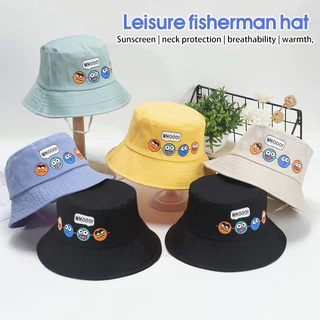 หมวกแฟชั่นเด็ก หมวกบักเก็ตเด็ก 2-5 ขวบ แฟชั่น Bucket มีสายคล้องคาง