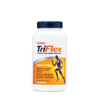 GNC TriFlex สุขภาพร่วม กลูโคซามีนซัลเฟต 240 เม็ด Fast Acting Promotes Joint Health Glucosamine Sulfate 240 tablets