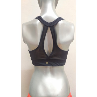 สปอร์ตบรา High neck crop top sports bra บราออกกำลังกาย บราบิกินี่ บราชุดว่ายน้ำ