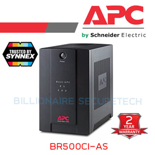 APC BR500CI-AS Back-UPS, 500VA/300W, Tower, 230V, 3x IEC C13 outlets, AVR, LED BY billioaire securetech