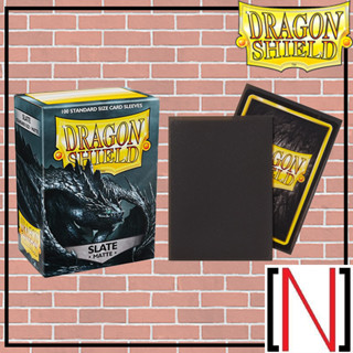 [Sleeve][ซองใส่การ์ด] DragonShield - Matte Slate 100ใบ [MTG][Pokemon][Dragon shield]