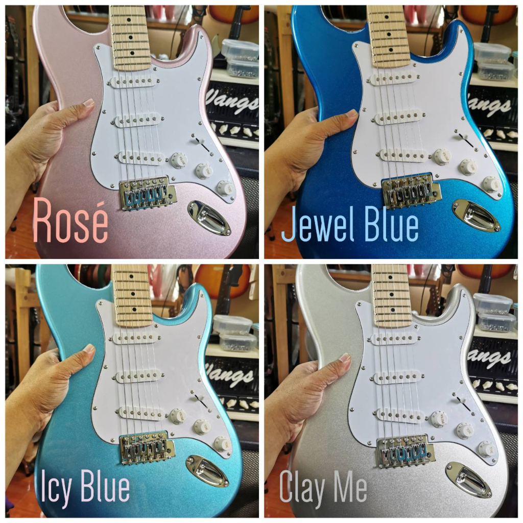[ส่งฟรี] Noir by Lavish Guitars กีต้าร์ไฟฟ้าที่มาพร้อมการ Level fret, ใส่สายใหม่ setup พร้อมเล่น