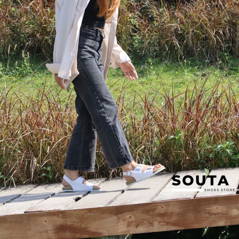 The Nori - Souta🥦รองเท้าแตะวินเทจ รุ่นคาดหลัง >> ไซส์ 35-45 *ลดขนาด1ไซส์*