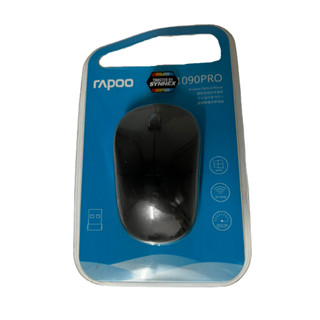 เมาส์ไร้สาย ราคาถูก Wireless Optical Mouse RAPOO (1090 PRO) Black มีพร้อมส่ง