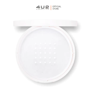 แป้งฝุ่น คุมมัน 4U2 SEBUM CONTROL TRANSLUCENT LOOSE POWDER แป้งฝุ่น4U2 โปร่งแสง สูตรคุมมัน แป้งโปร่งแสง 4U2