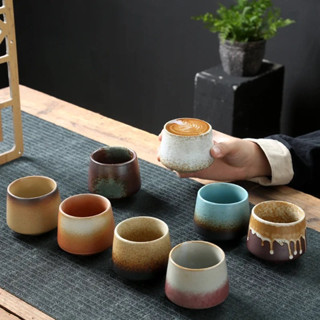 Ceramic Coffee Mug ถ้วยกาแฟเซรามิก แก้วกาแฟเซรามิก **สินค้าเป็นแบบสุ่มสี**