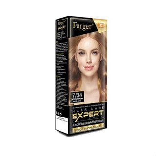 Farger ฟาร์เกอร์ ครีมย้อมผม เบอร์ 7/34 สีเชสท์นัท บราวน์ (8858875705016)