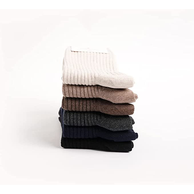 Storm Empire By elago Premium Crew Sock For Unisex 1 Pairs ถุงเท้ายาวสไตล์เกาหลี สำหรับ ช/ญ เนื้อผ้า