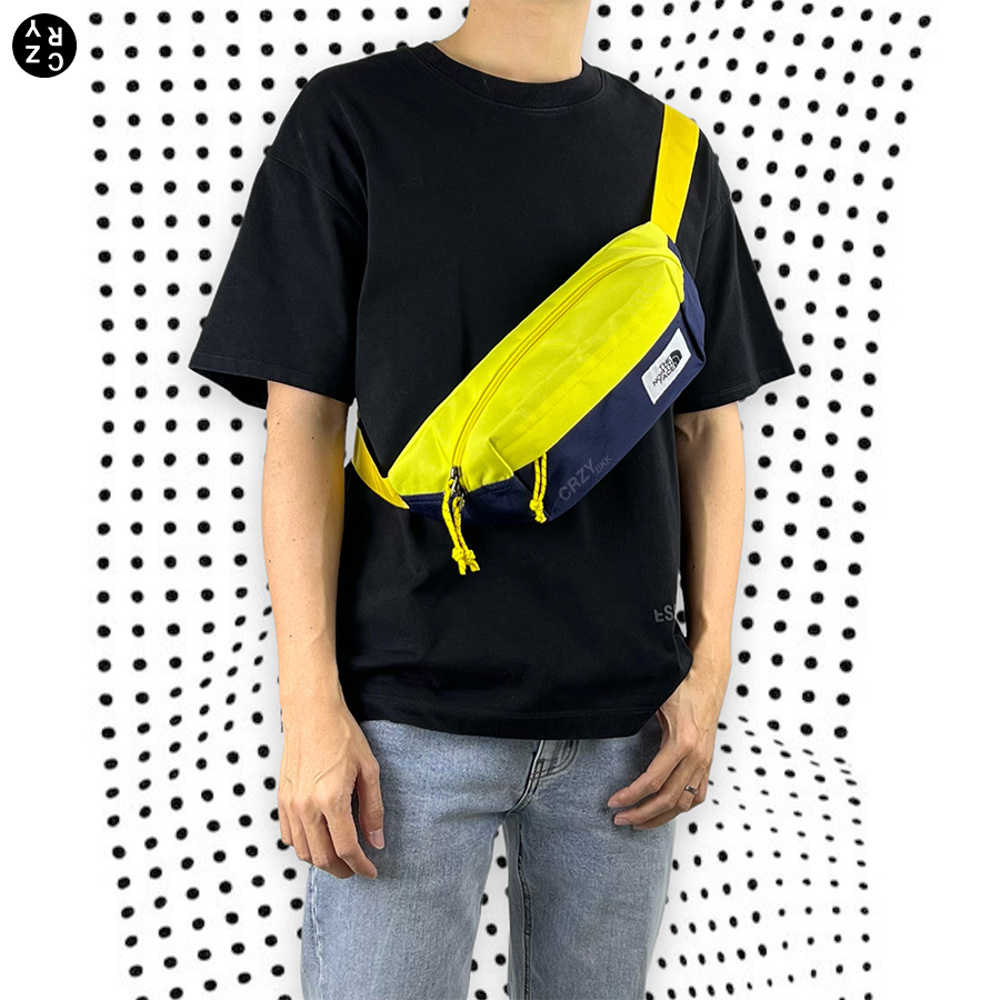 CRZY.BKK ▸ A202 กระเป๋าคาดอกชาย สะพายไหล่ผู้ชาย TNF ใบใหญ่ กระเป๋าคาดเอวชาย
