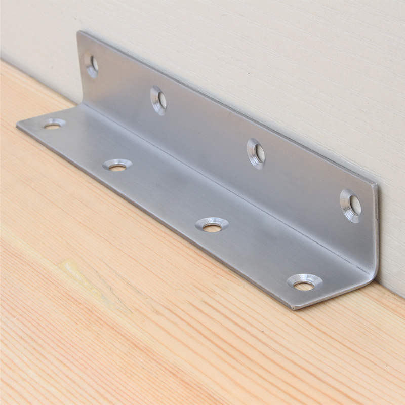 ฉากสแตนเลส L  เหล็กฉากสแตนเลส เหล็กฉากยึดมุม DIY หล็กฉากตัวL เหล็กฉากเจาะรู - รูปที่ 5