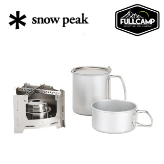 Snow Peak Kaen Stove Koen Cooker Set ( ชุดเตาพกพาพร้อมหม้อสนาม )