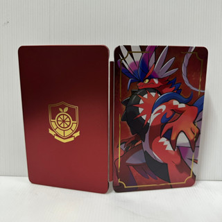 กล่องเหล็ก POKEMON SCARLET - STEELBOOK