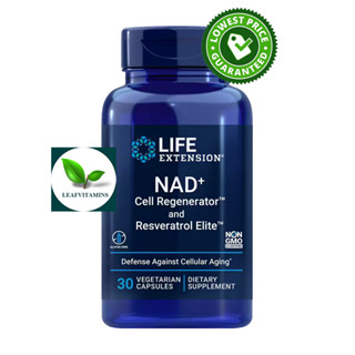 Life extension  NAD+ Cell Regenerator™ and Resveratrol Elite™ / 30 Vegetarian Capsules