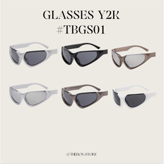 THEBOY-GLASSES Y2K #TBGS01 แว่นตาสไตล์ y2k