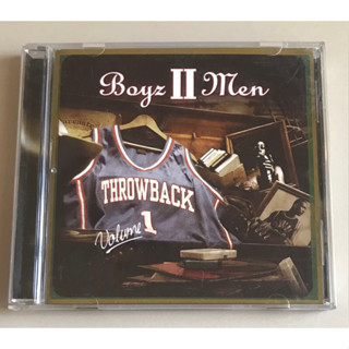 ซีดีเพลง ของแท้ ลิขสิทธิ์ มือ 2 สภาพดี...ราคา 229 บาท “Boyz II Men” อัลบั้ม “Throwback, Vol. 1”