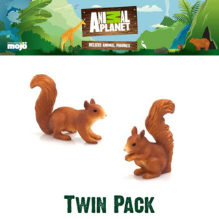 โมเดล ของเล่นเด็ก Animal Planet Model 387031P Squirrel Twin Pack กระรอกแพ็คคู่