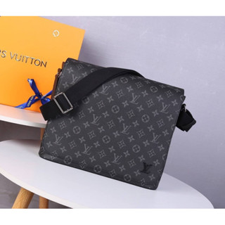 Louis Vuitton messenger bag  Grad original (เทพ) หนังเเท้ทั้งใบ Size 30CM free box set อุปกรณ์พร้อมกล่องแบรนด์ตามภาพ