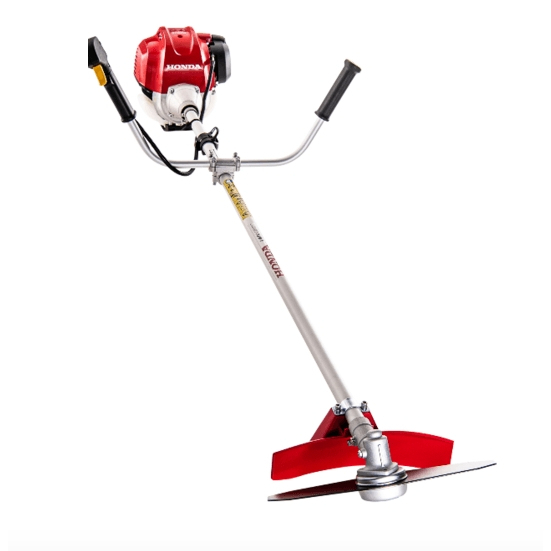 HONDA เครื่องตัดหญ้าแบบสะพายข้อแข็งจานยาว ใบตัดหญ้าแบบตรง รุุ่น GX50 UMK450T U2TT แท้ทั้งชุด 100% ก้