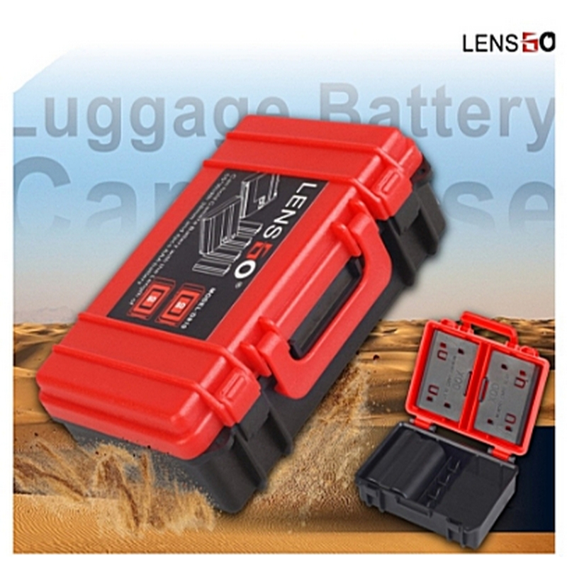 LENSGO Camera Battery Case D810 กล่องใส่ Memory Card กล่องใส่ถ่าน AA
