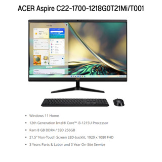 ACER Aspire C22-1700-1218G0T21Mi/T001