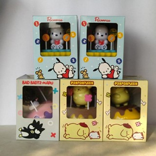 ของสะสมจาก 7-11 กระปุกคัพเค้ก sanrio pompurin หรือ pochacco