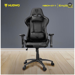 ✳️พร้อมส่ง…GAMING CHAIR NUBWO NBCH-011  Black  สีดำ #เก้าอี้เกมมิ่ง #เก้าอี้เล่นเกมส์ #ดำ