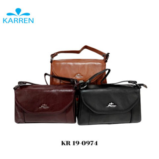 Karren(คาร์เรน)กระเป๋าถือสตรีหนังแท้ รุ่น KR 19-0974