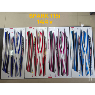 สติ๊กเกอร์ SPARK 115I  ปี 2014 รุ่น 4 V