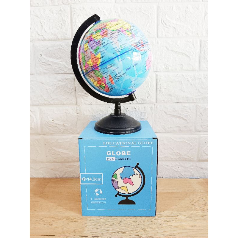 🏅Kids learning🏅พร้อมส่งจากไทย ลูกโลกจำลอง ลูกโลกภาษาอังกฤษ Globe 10 cm 14 cm 20 cm 25 cm 32 cm - รูปที่ 3