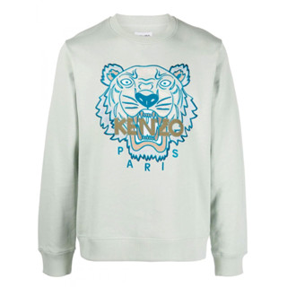 [เก็บ code ลดเพิ่ม 20%]พร้อมส่งในไทย📦Kenzo Tiger embroidered-logo sweatshirt(XS)**ของเเท้