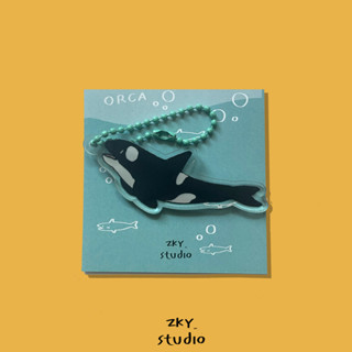 พวงกุญแจ อะคริลิค Acrylic Keyring Orca