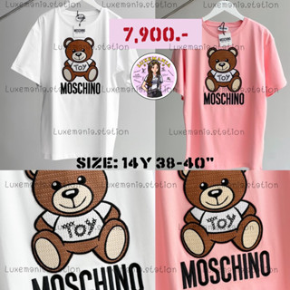 👜: New!! Moschino T-Shirt 14Y‼️ก่อนกดสั่งรบกวนทักมาเช็คสต๊อคก่อนนะคะ‼️